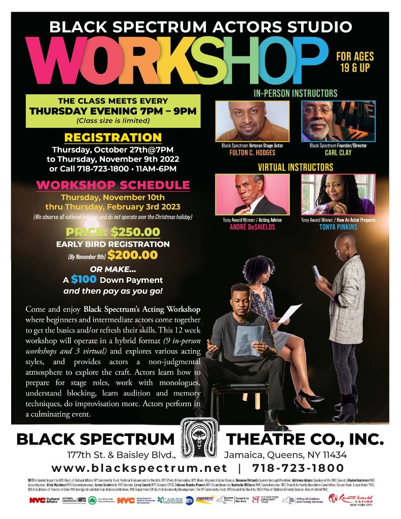 Black Spectrum Actors Studio Workshop